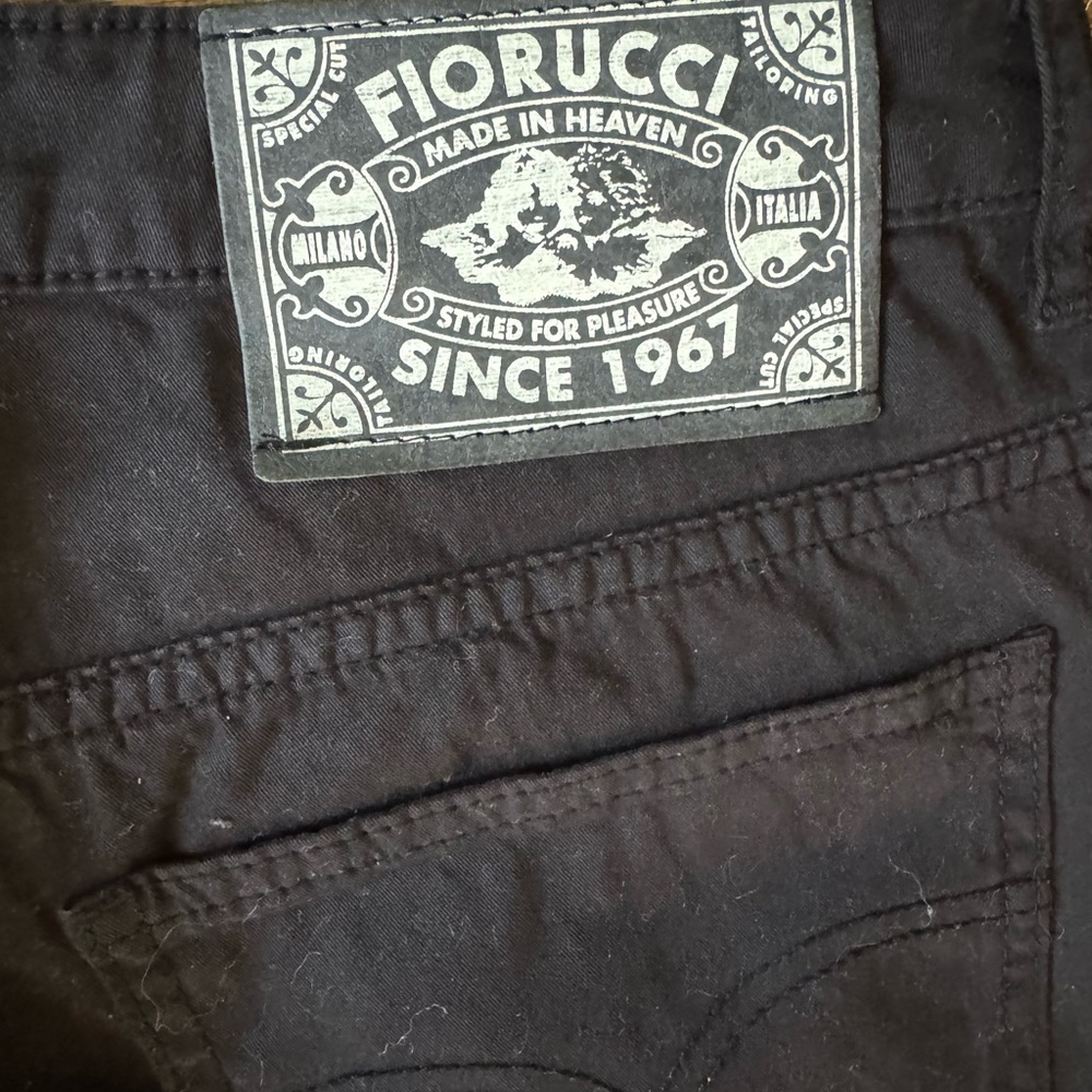 Fiorucci skinny black jeans